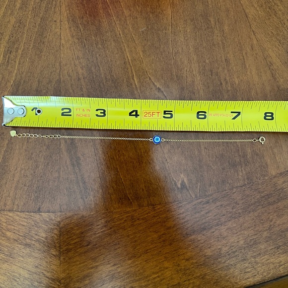 Evil Eye Dainty Charm Bracelet - Picture 9 of 9